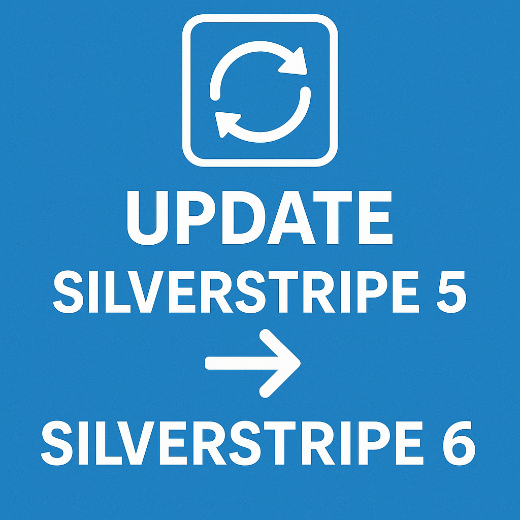 Software Update von Silverstripe 5 auf 6